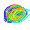 Bunte Explosion