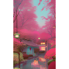 Temple Japonais et Sakura