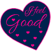 I Feel Good Heart Design