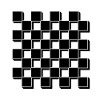 Black and white checks