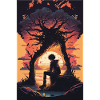 Boy in the sunset gift