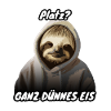 Faultier Spruch Platz