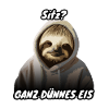 Faultier Spruch Sitz