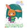 Spring | Easter | Happy Easter | Illustration