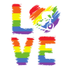 Biking LGBT Pride