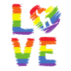 Snowboarding LGBT Pride
