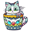 petit chat kawaii - mignon - manga