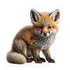 Super mignon bébé renard