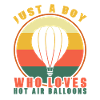 Heißluftballon & Ballon Fahrer Geschenk