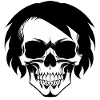 Cosmic Mirror Style Skull