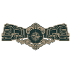 Vinted retro railway logo