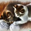 cute cats playing