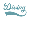 Lettrage de plongée