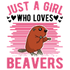 Biber Mädchen Biberdamm