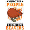 Biber Biberdamm Geschenk Beaver