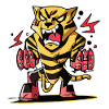 Axo the angry tiger