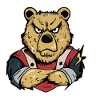 Krik the grumpy bear
