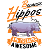 Nilpferd Geschenk Hippo Flusspferd