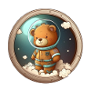 Teddy Bear Astronaut