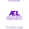 #pronounsarebeautiful æl/masc