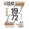 Legend Since 1972 51 birthday