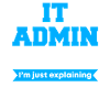 IT Admin I'm Not Arguing