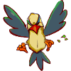 Lik the grumpy bird