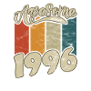 1996 Birthday Awesome since Retro
