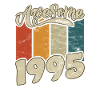 1995 Birthday Awesome since Retro
