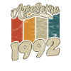 1992 Birthday Awesome since Retro