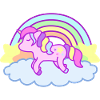 Rainbow unicorn