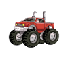 Dieses Kind Liebt Monstertrucks