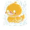 Rubber ducks bathroom Yellow duck