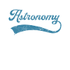 Astronomy lettering