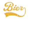 Bier Schriftzug
