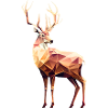 Cerf à faible polyéthylène