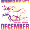 Dieses Mädchen liebt Pferde | Dezember
