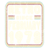 Anniversaire Février 1973 Cadeau rétro