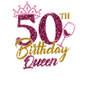 50th birthday queen