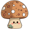 Cheery Mushroom Mascot