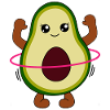 Avocat avec Hulahooping Cadeau