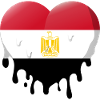 Egypten Flagga Hurghada Afrika Egyptens flagga