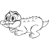 bébé crocodile