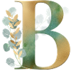 Customizable Monogram Eucalyptus B