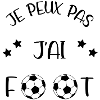 J'peux pas j'ai foot !