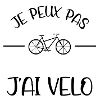 J'peux pas, j'ai vélo !