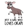 Okapi Girl Saying