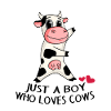 Cow Love Young Son Gift