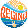 Regina Shirt Vintage Sunset Regina Groovy Tie Dye