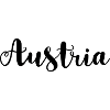 Austria lettering